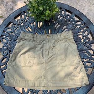 Cargo mini skirt